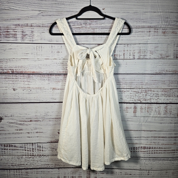Free People babydoll backless tie mini dress - Picture 9 of 16